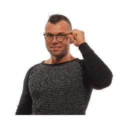 Gray Titanium Glasses (Frames)