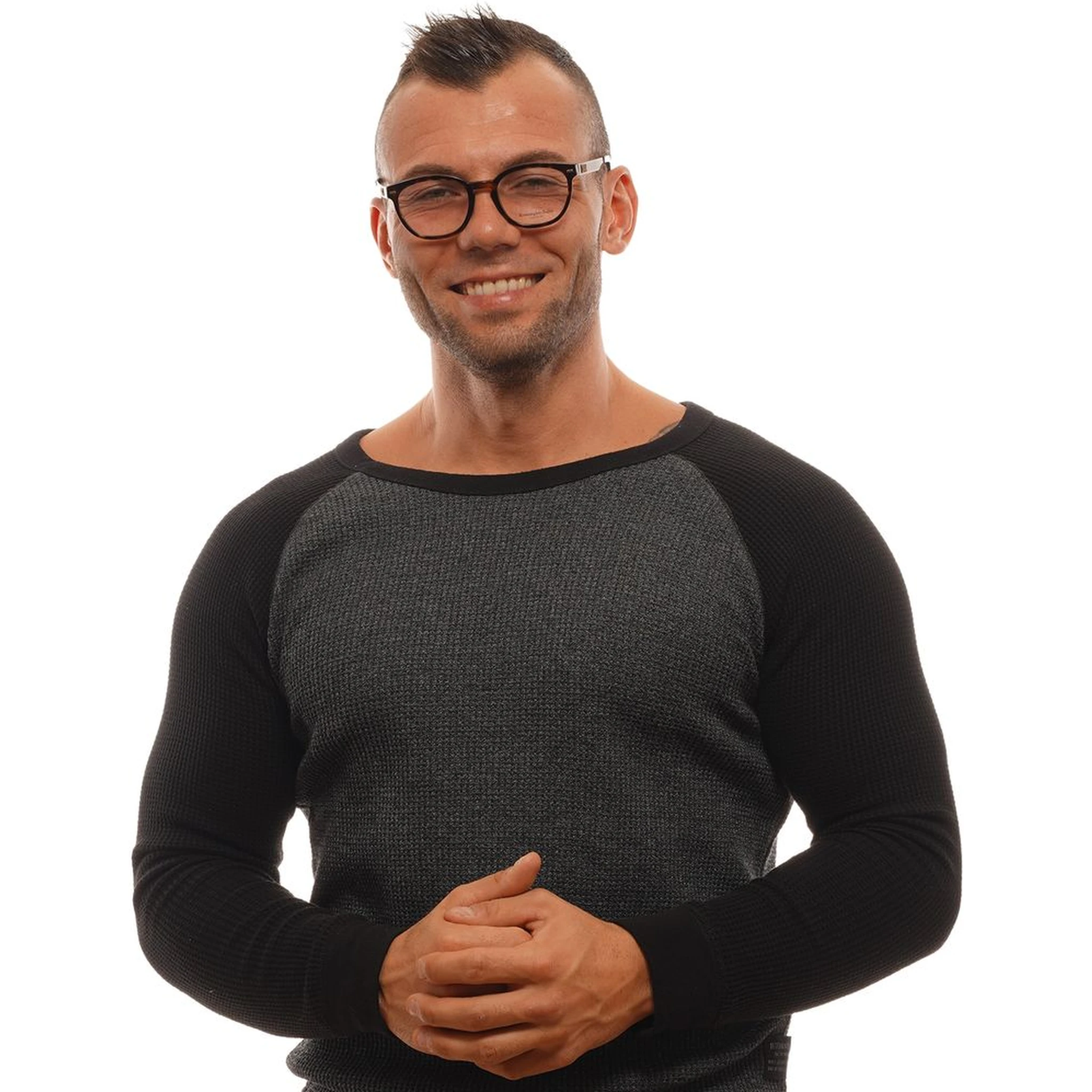 Brown Plastic Glasses (Frames)