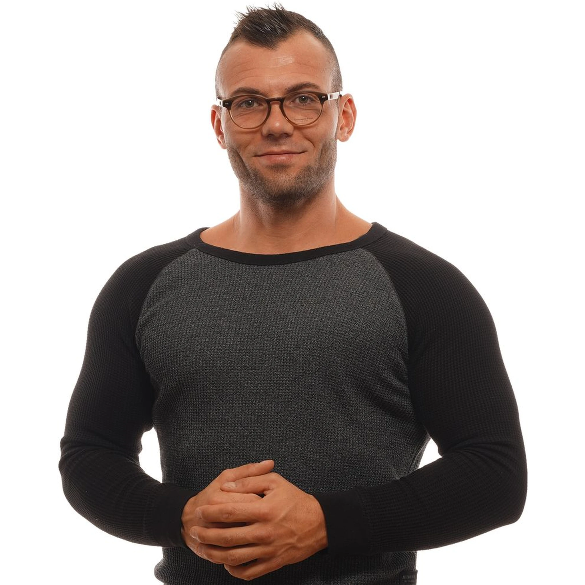 Brown Plastic Glasses (Frames)