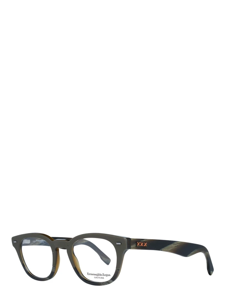 Olive Plastic Glasses (Frames)