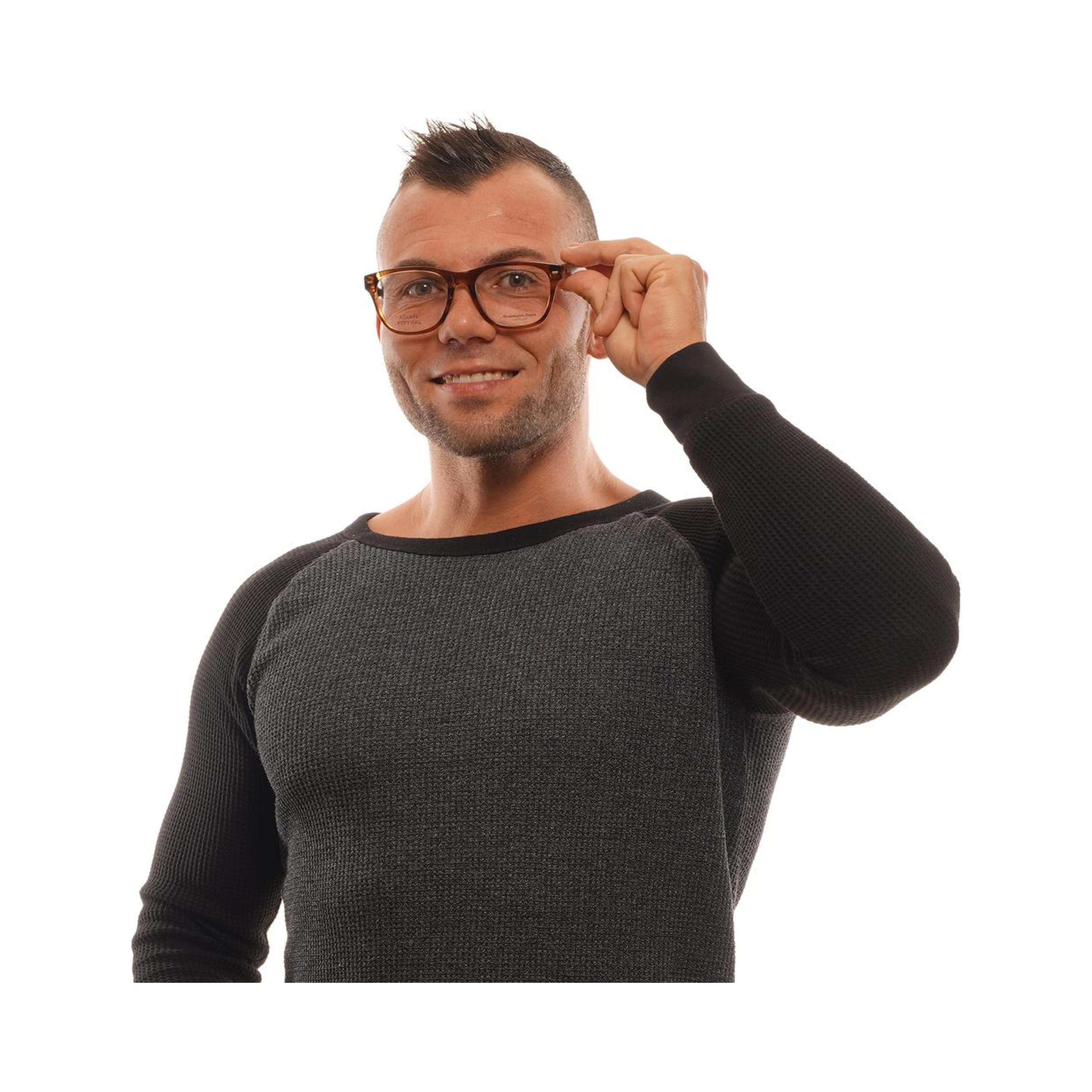 Brown Plastic Glasses (Frames)