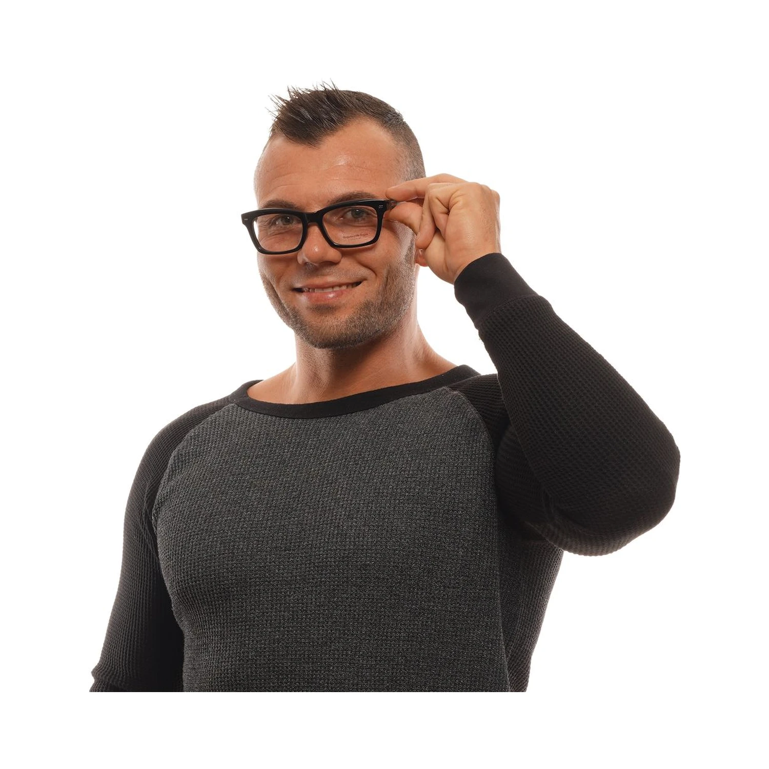 Black Plastic Glasses (Frames)