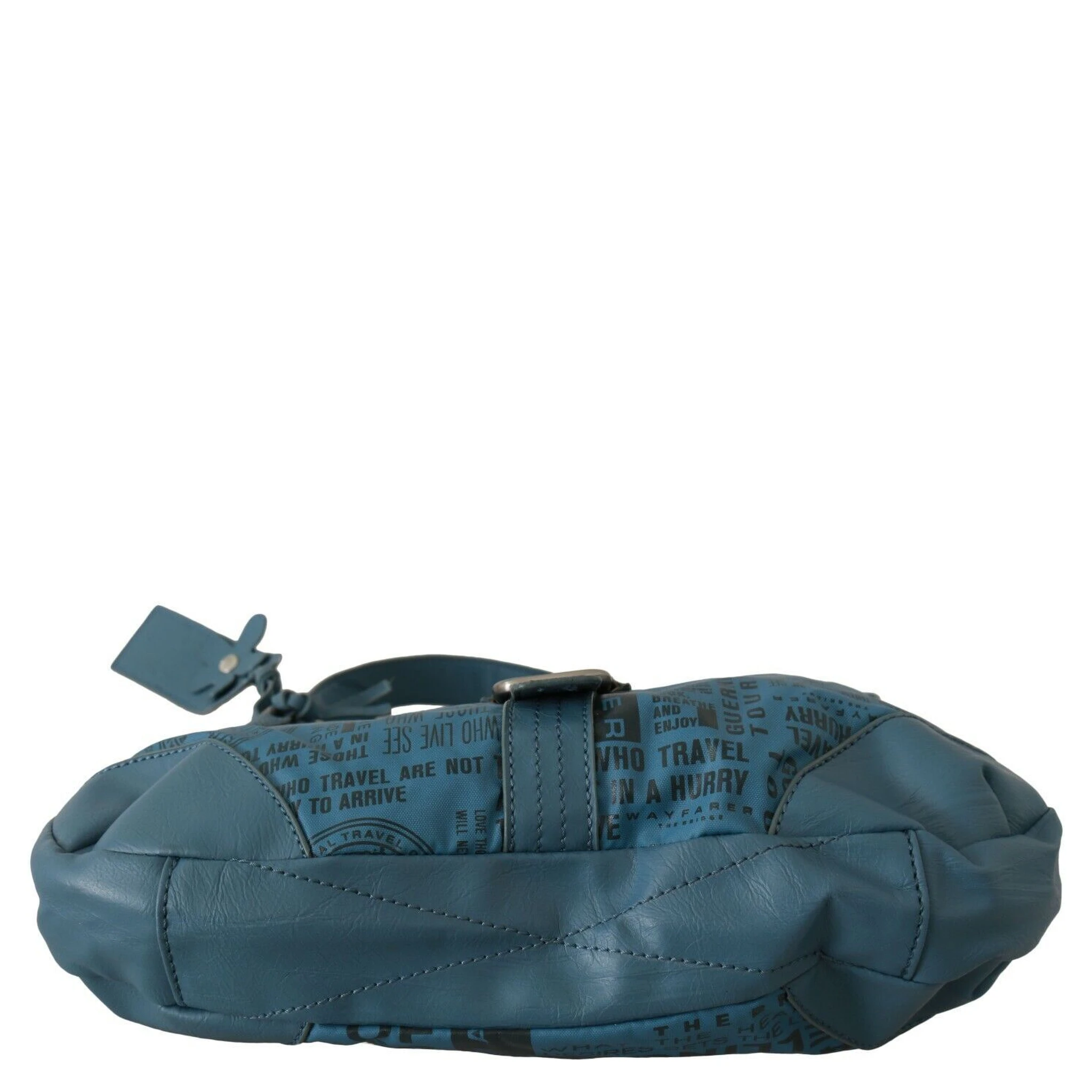 Shoulder Handbag Printed Purse Women Blue