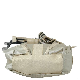 White Shoulder Crossbody Sling Fabric Purse