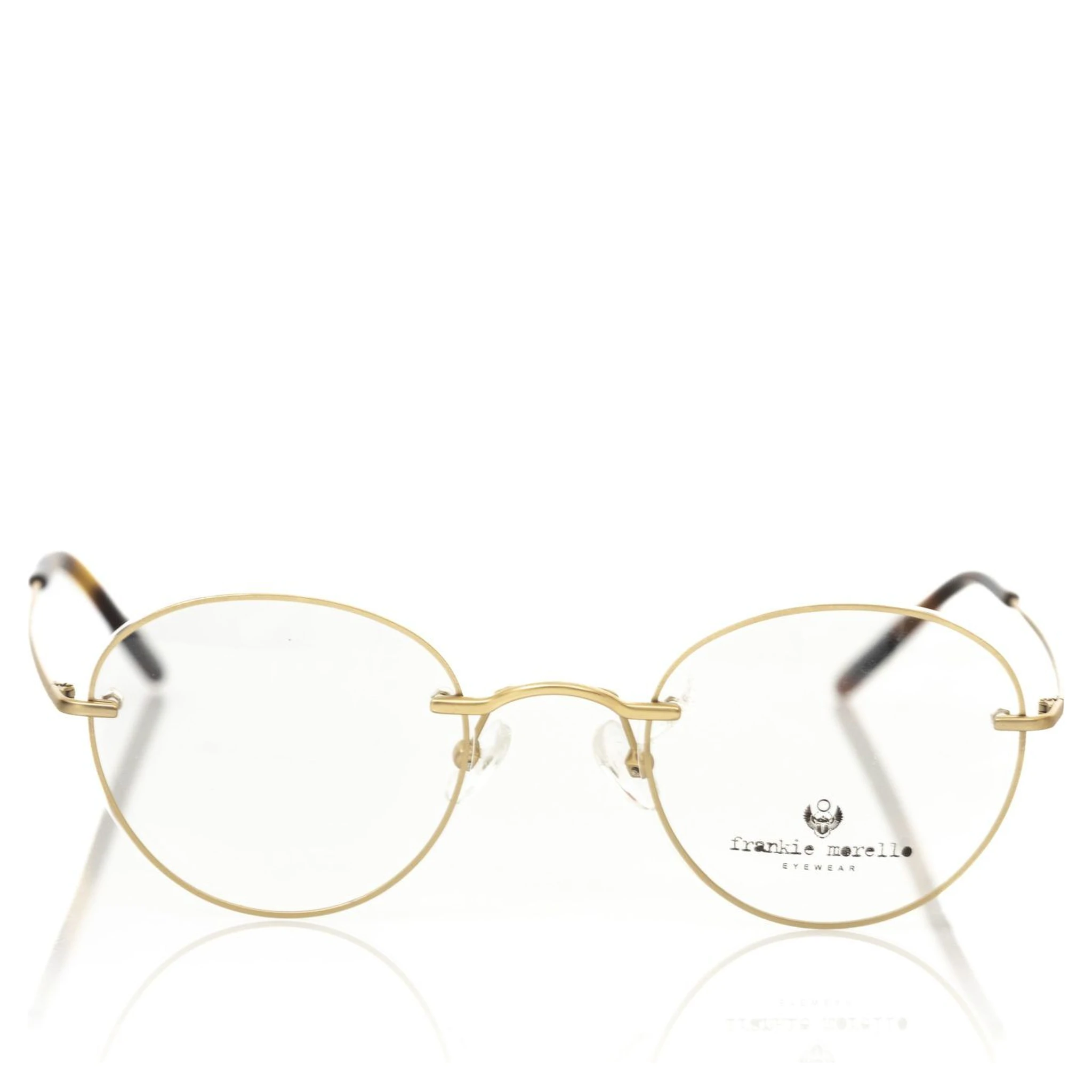 Gold Metallic Fibre Glasses Frame