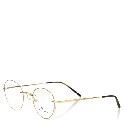 Gold Metallic Fibre Glasses Frame