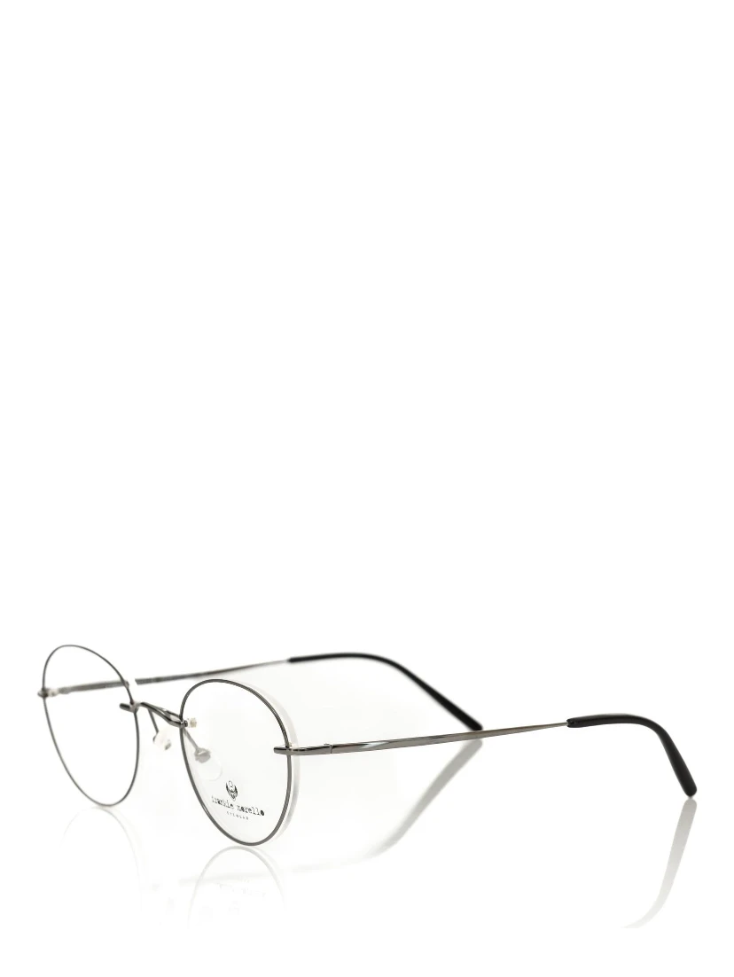 Gray Metallic Fibre Glasses Frame
