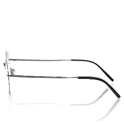 Gray Metallic Fibre Glasses Frame