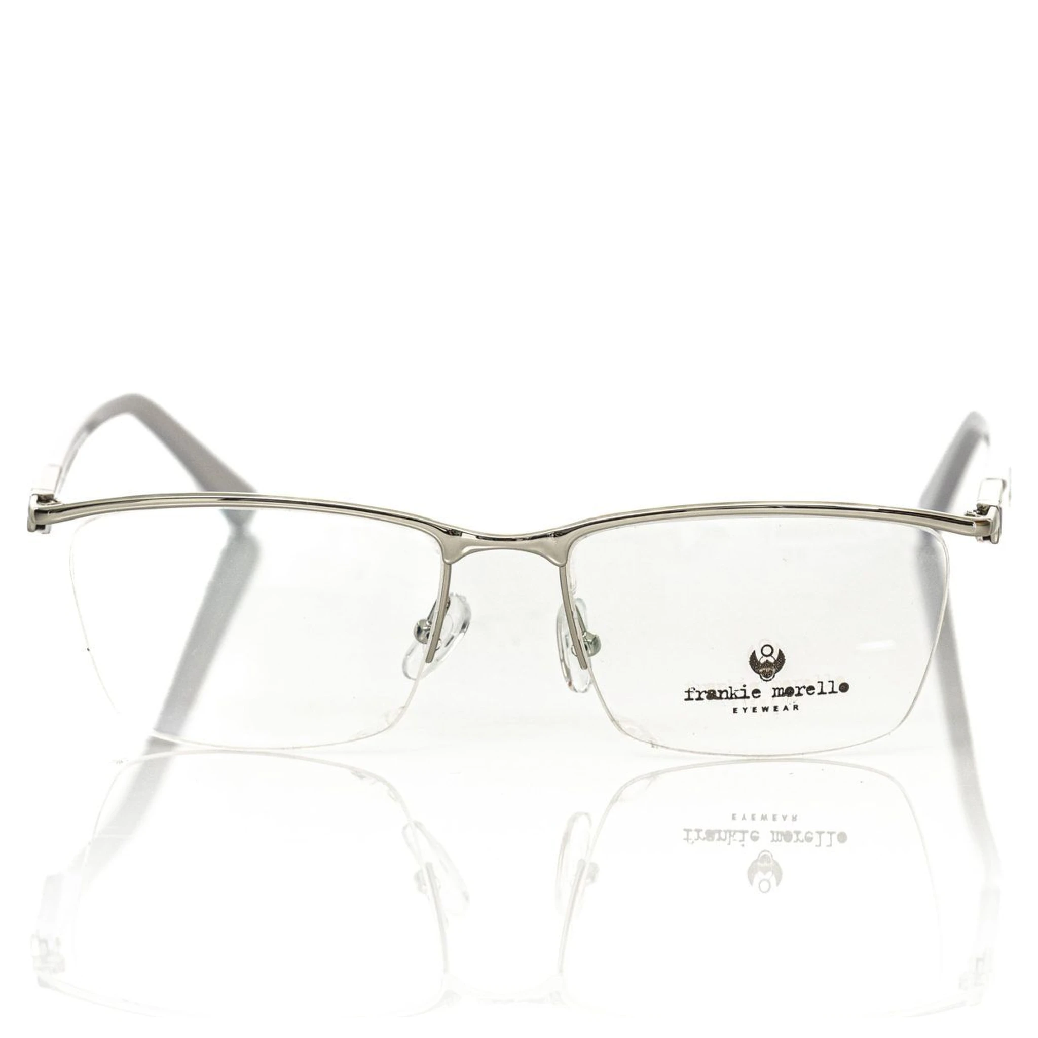 Silver Metallic Fibre Glasses Frame
