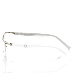 Silver Metallic Fibre Glasses Frame