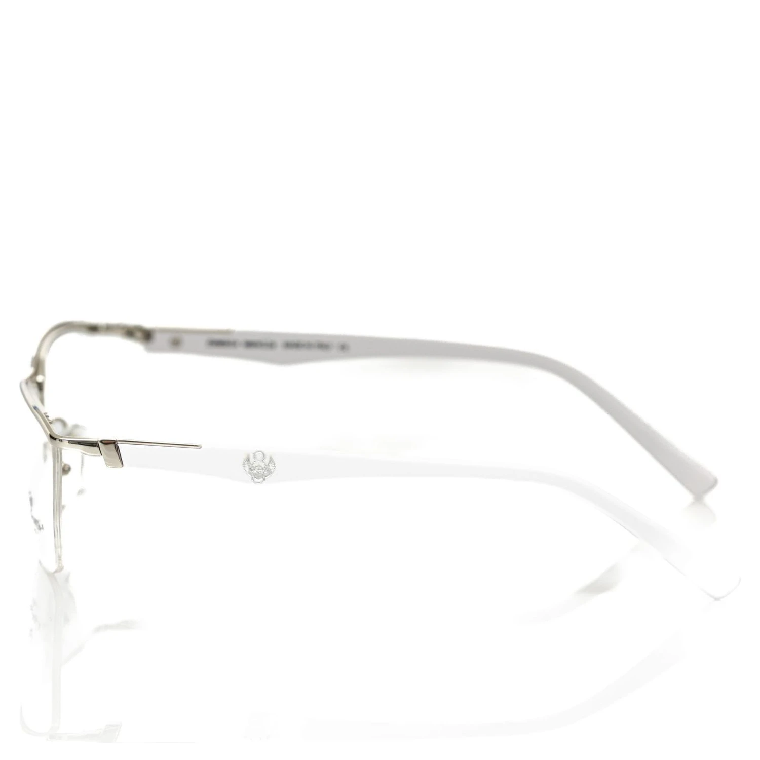 Silver Metallic Fibre Glasses Frame