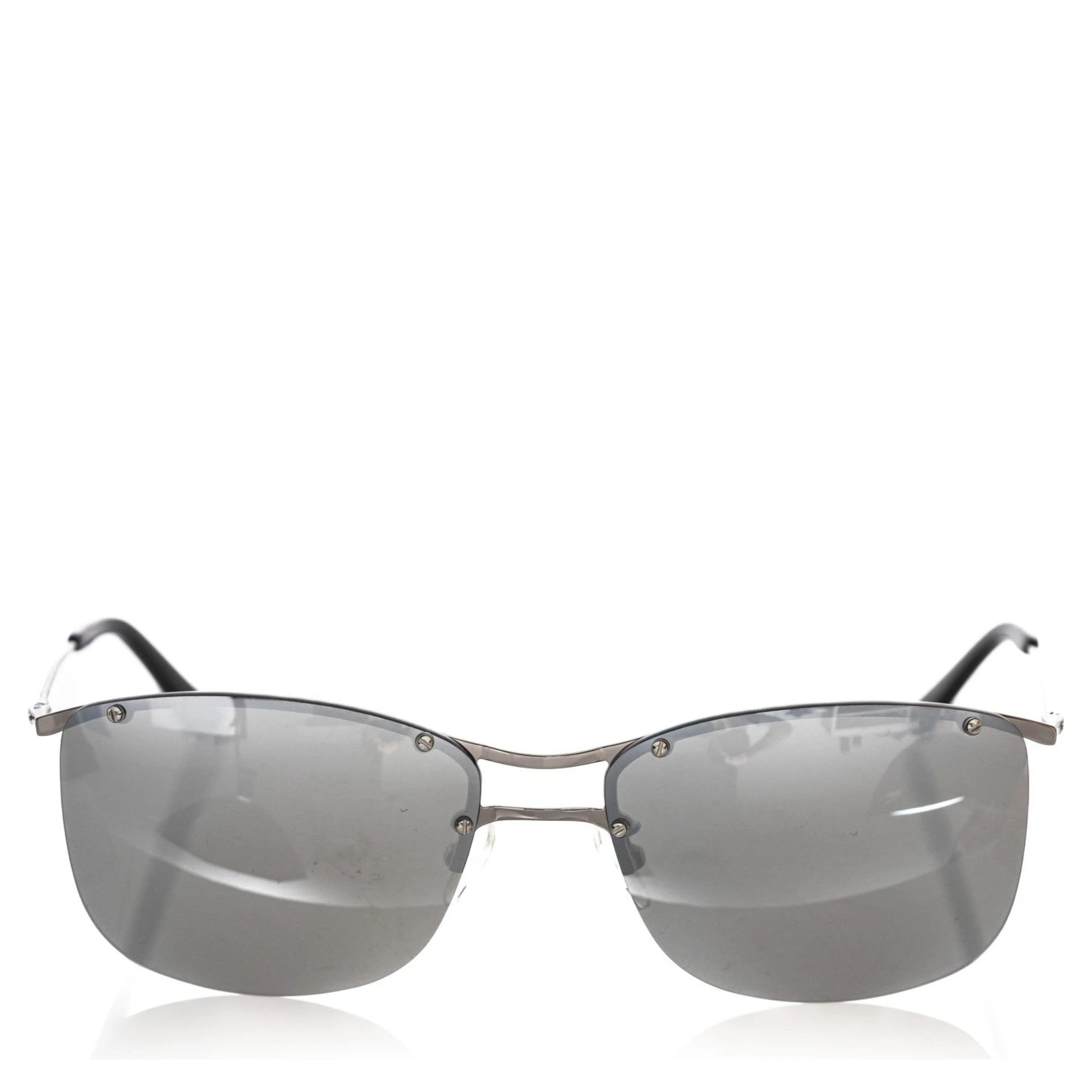 Silver Metallic Fibre Sunglass