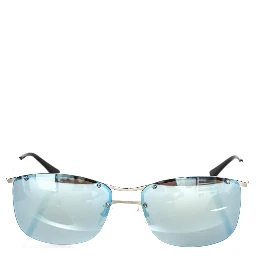 Silver Metallic Fibre Sunglass