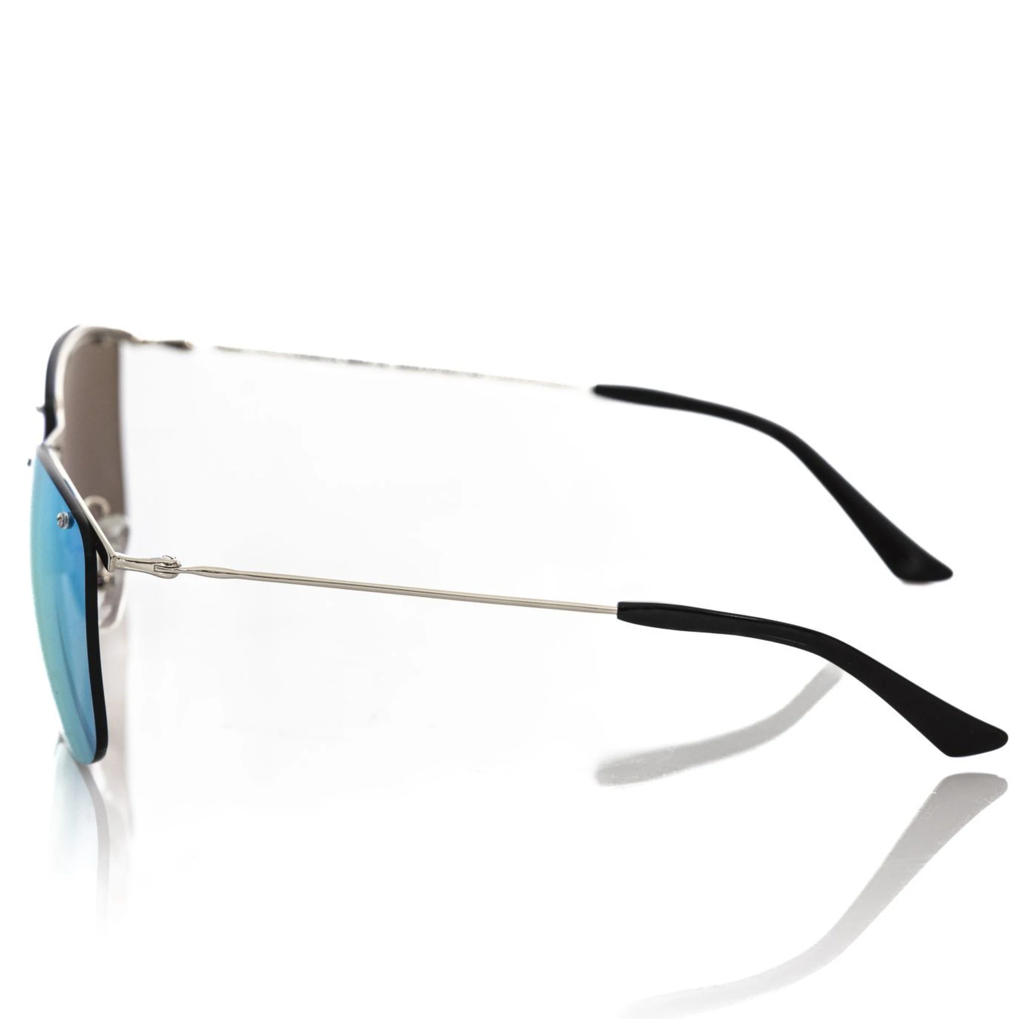 Silver Metallic Fibre Sunglass