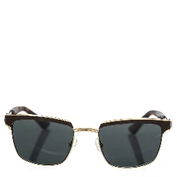 Brown Metallic Fibre Sunglass