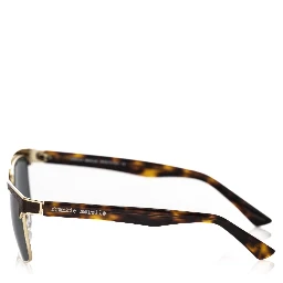 Brown Metallic Fibre Sunglass