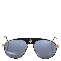 Black Metallic Fibre Sunglass