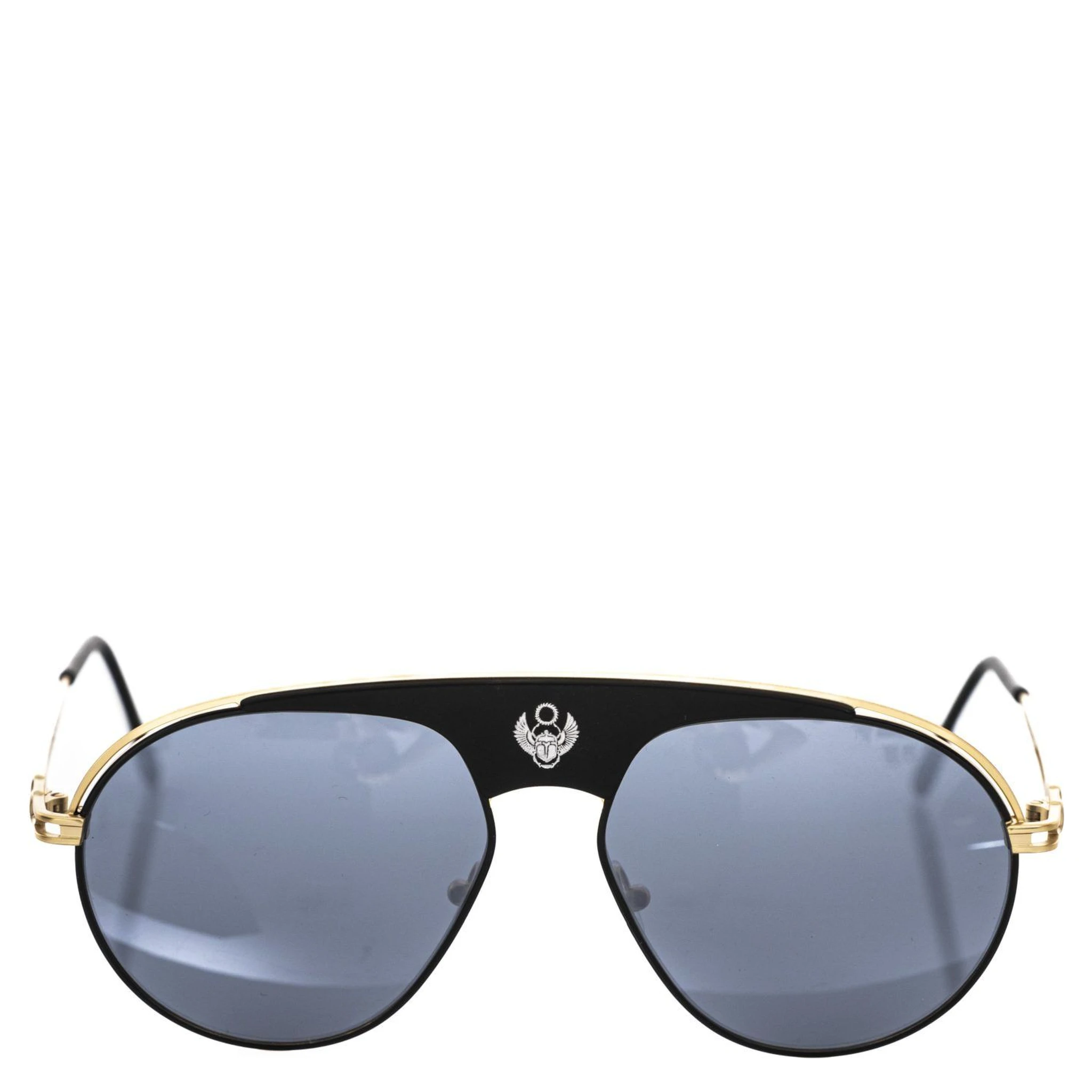 Black Metallic Fibre Sunglass