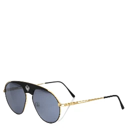 Black Metallic Fibre Sunglass