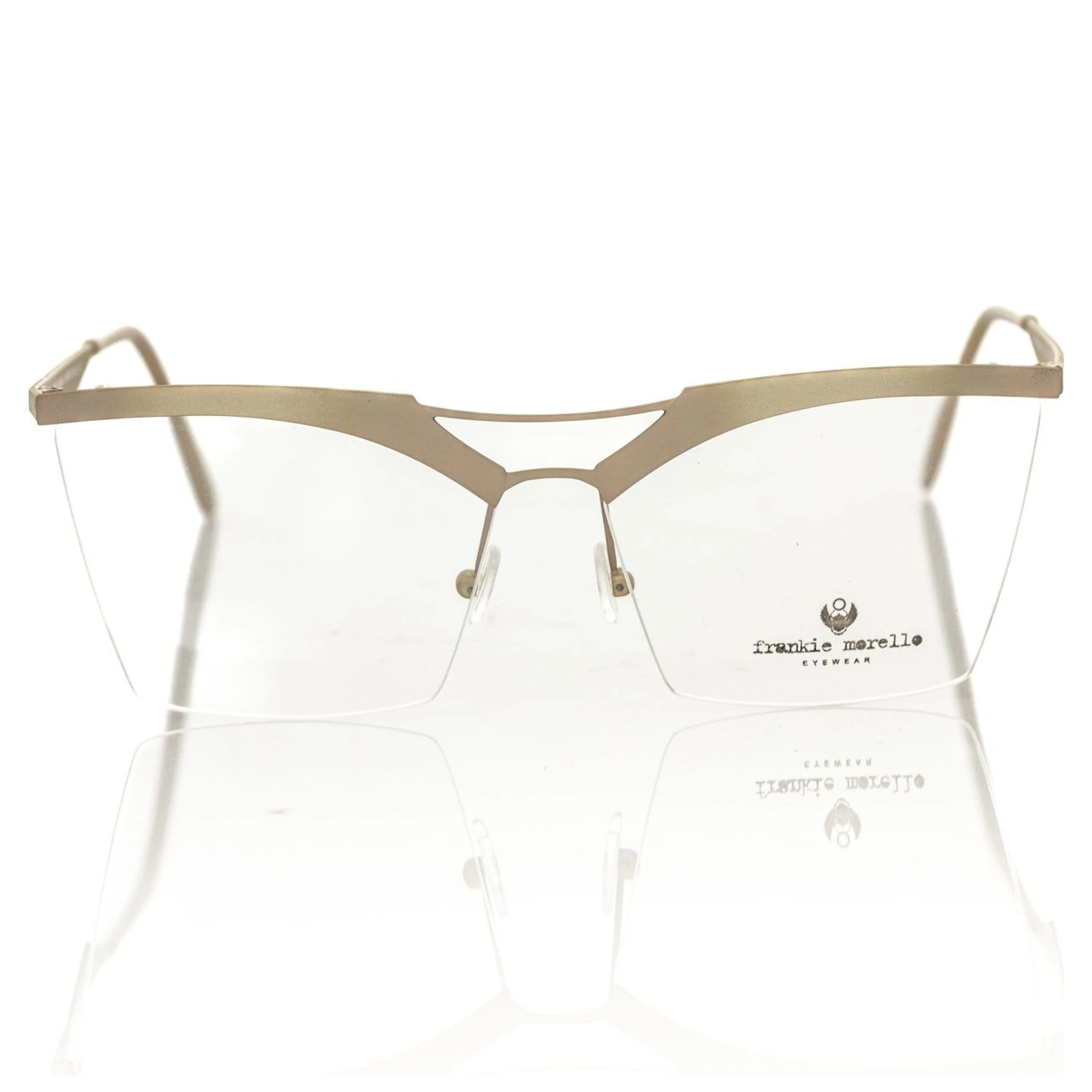 Brown Metallic Fibre Glasses Frame