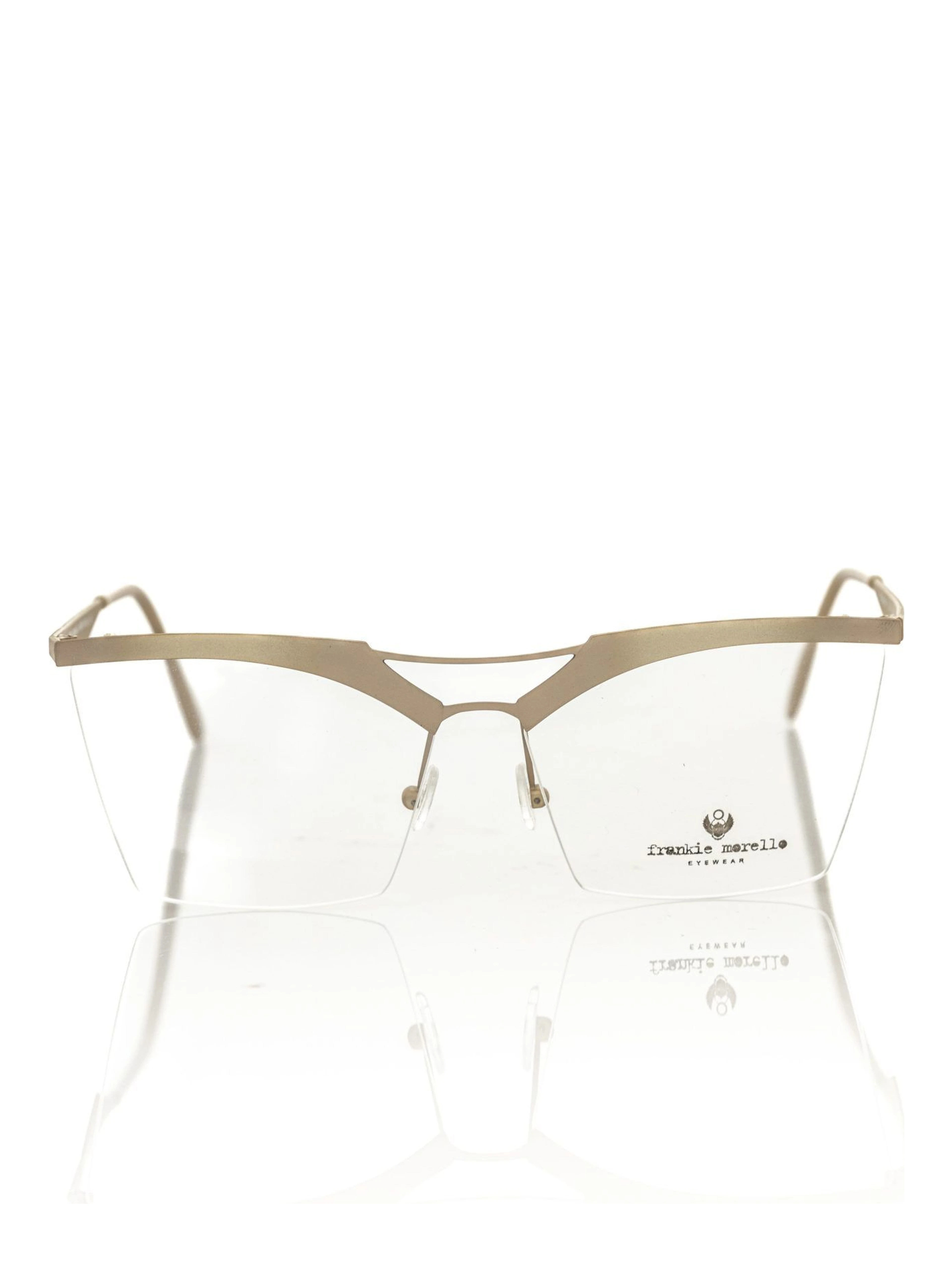 Brown Metallic Fibre Glasses Frame