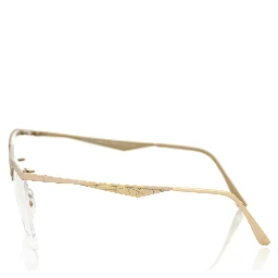 Brown Metallic Fibre Glasses Frame
