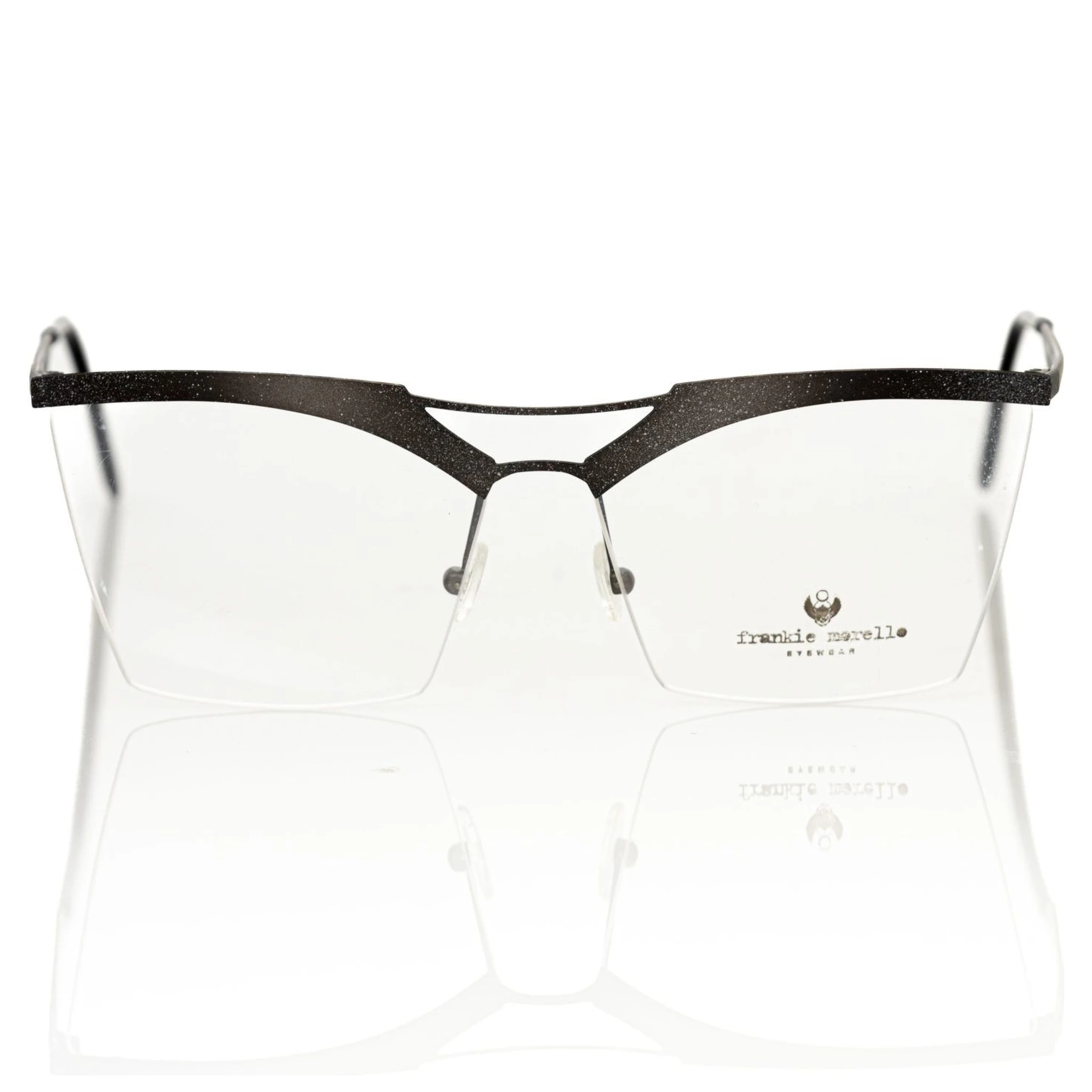 Black Metallic Fibre Glasses Frame