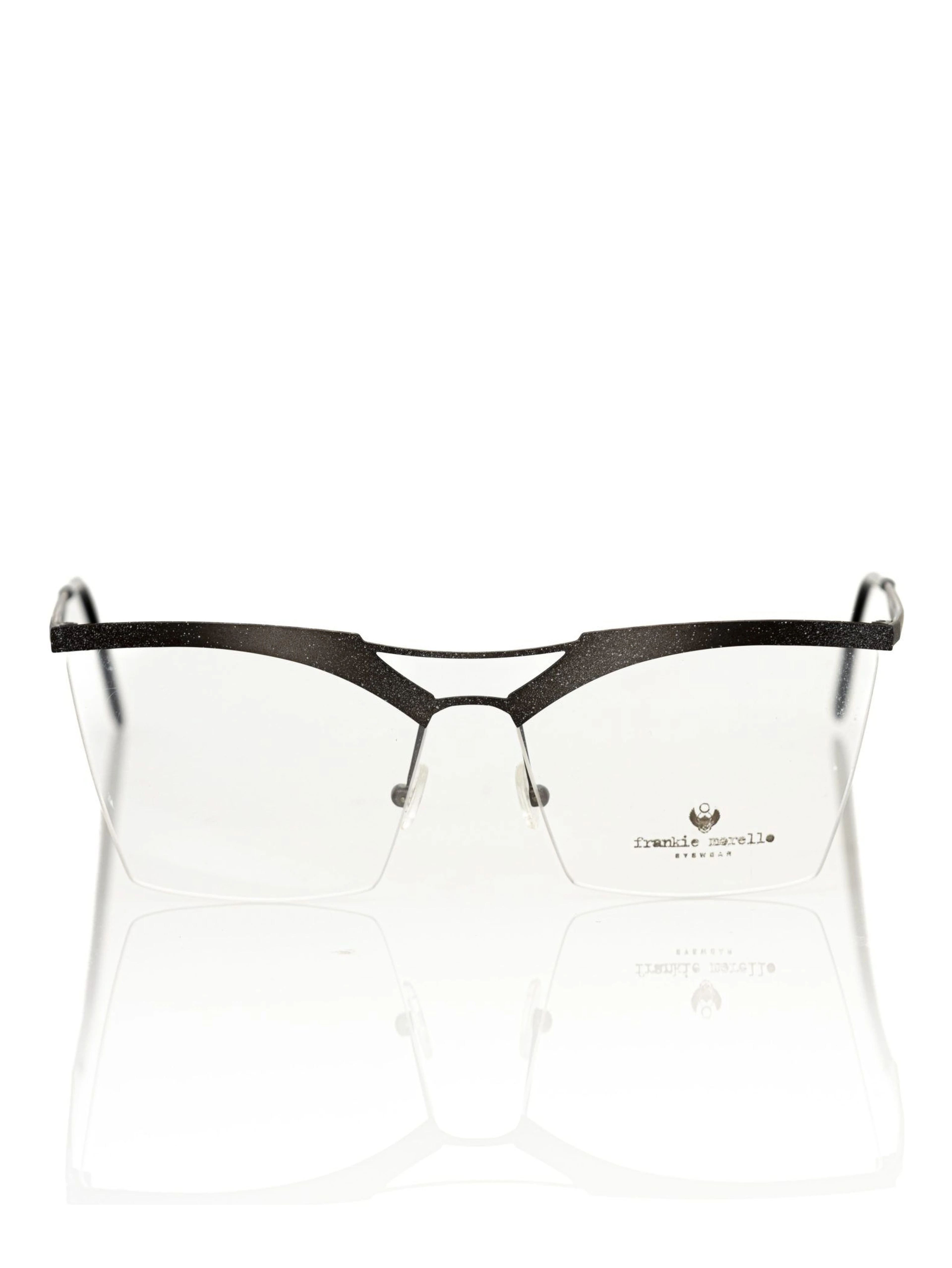 Black Metallic Fibre Glasses Frame