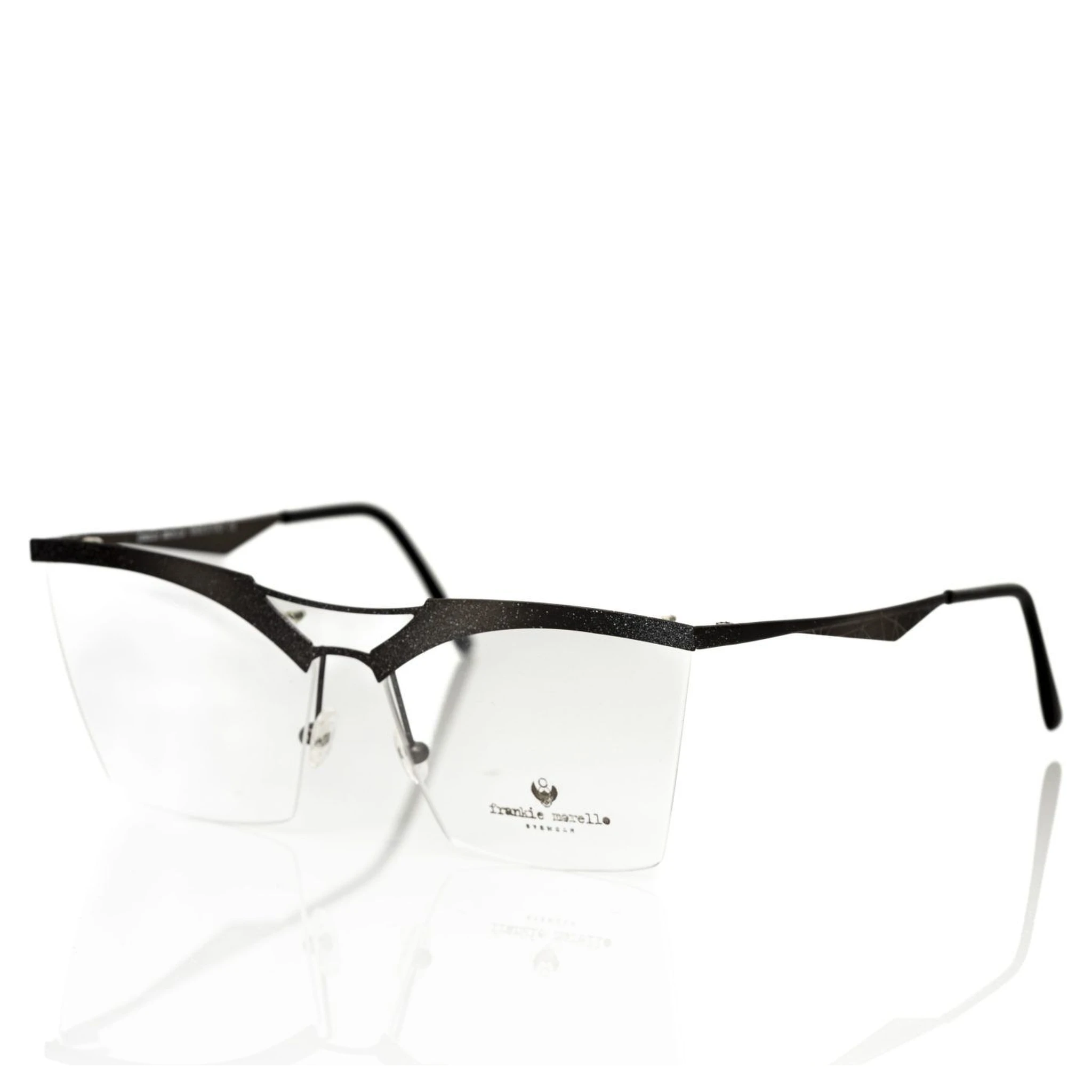 Black Metallic Fibre Glasses Frame