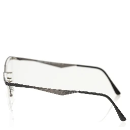Black Metallic Fibre Glasses Frame