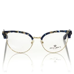 Blue Metallic Fibre Glasses Frame