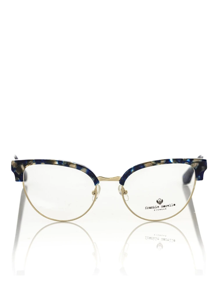 Blue Metallic Fibre Glasses Frame