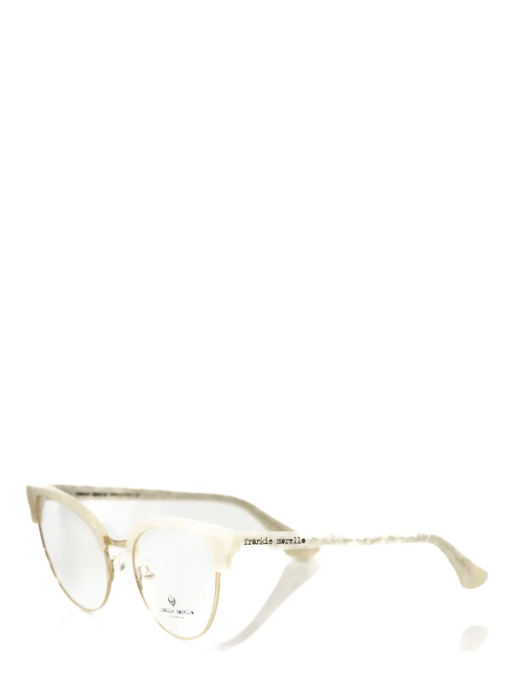 White Metallic Fibre Glasses Frame alternative