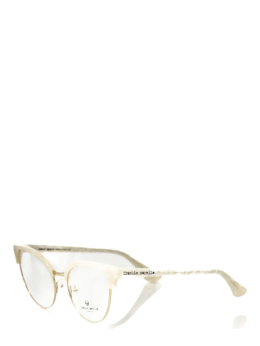 White Metallic Fibre Glasses Frame