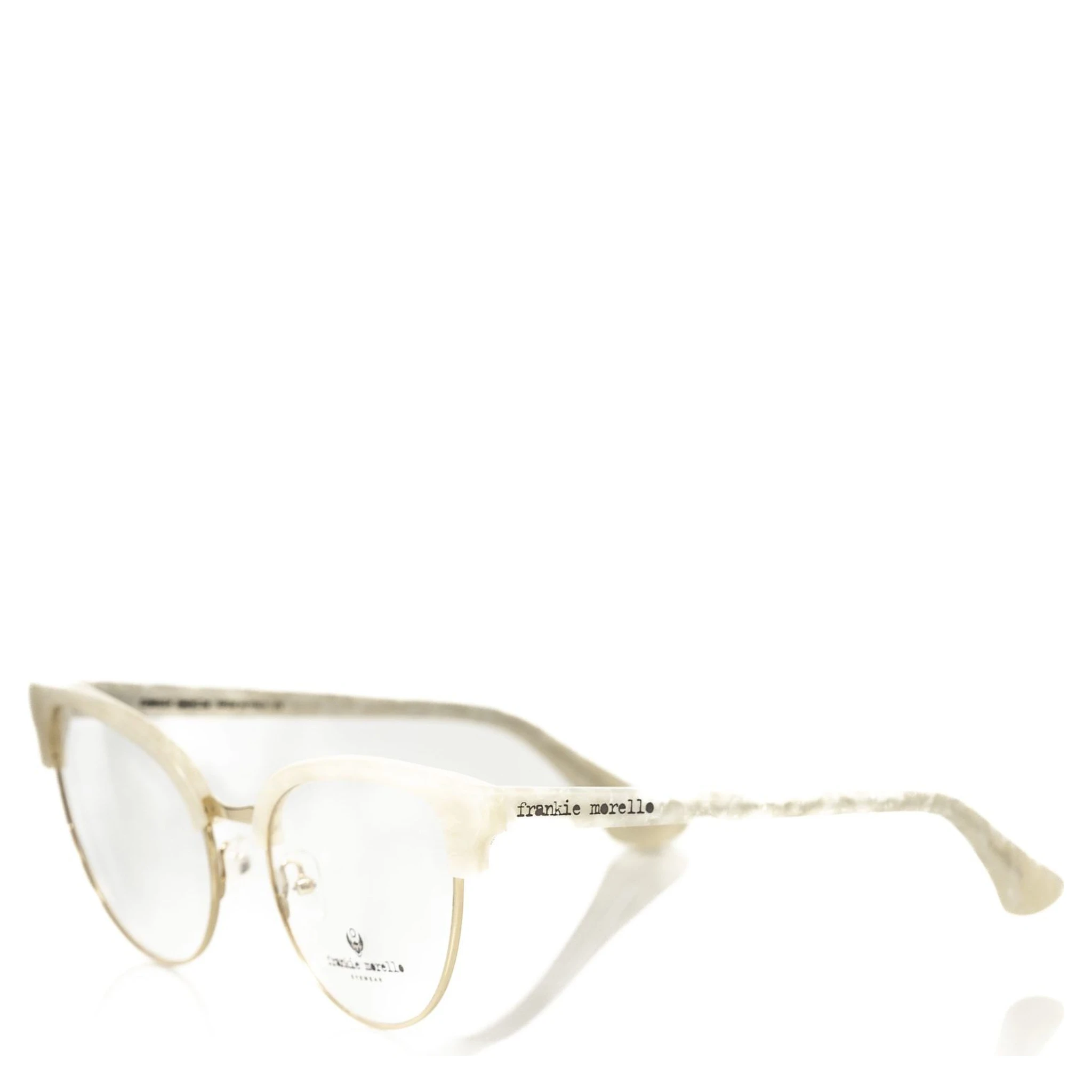 White Metallic Fibre Glasses Frame
