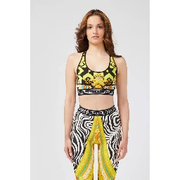 Yellow Polyamide T-Shirt