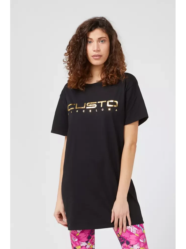 Black Cotton T-Shirt