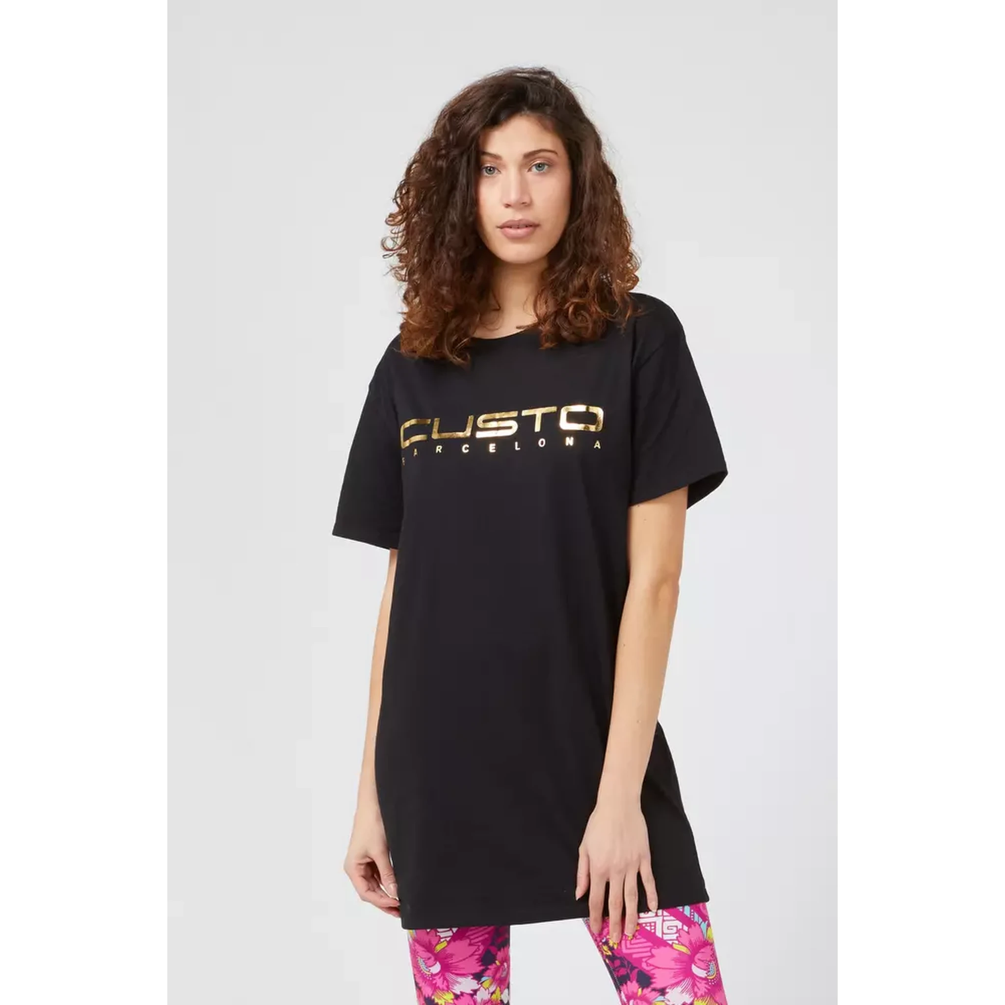 Black Cotton T-Shirt