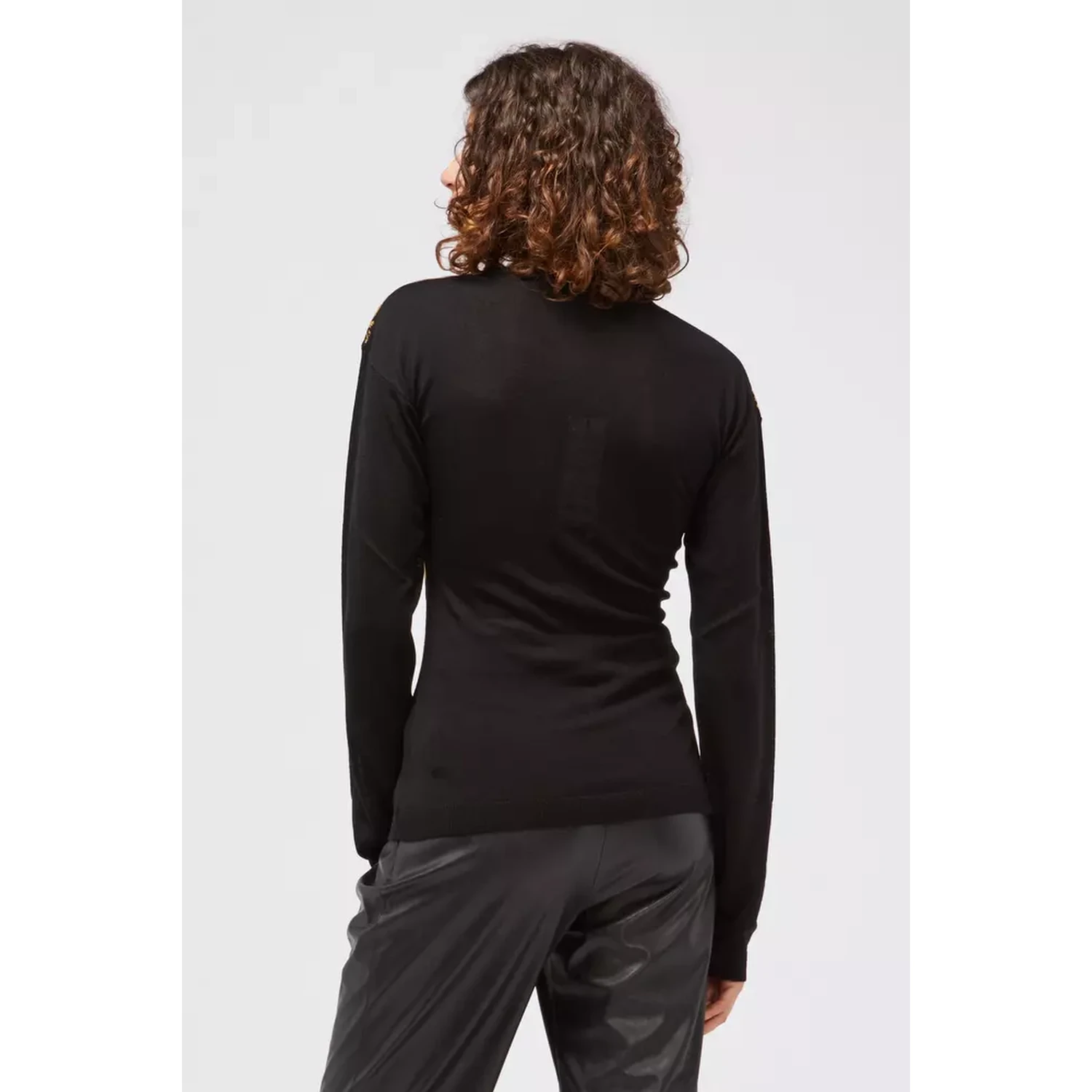 Black Wool Sweater