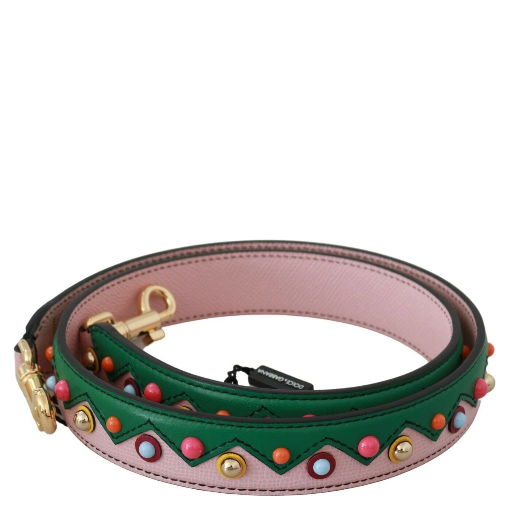 Shoulder Strap Leather Pink Handbag Accessory