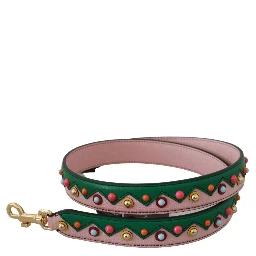 Shoulder Strap Leather Pink Handbag Accessory