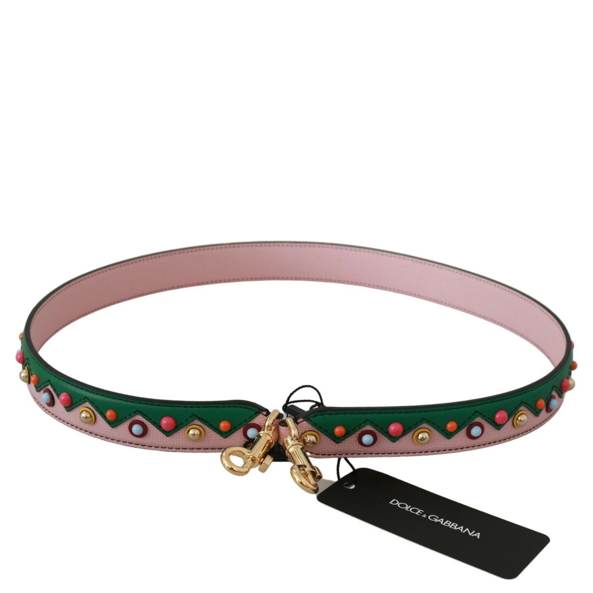 Shoulder Strap Leather Pink Handbag Accessory