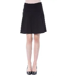 Black Polyester Skirt
