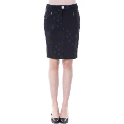 Blue Cotton Skirt