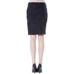 Blue Cotton Skirt