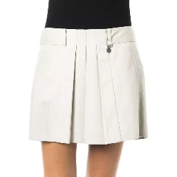 Gray Cotton Skirt