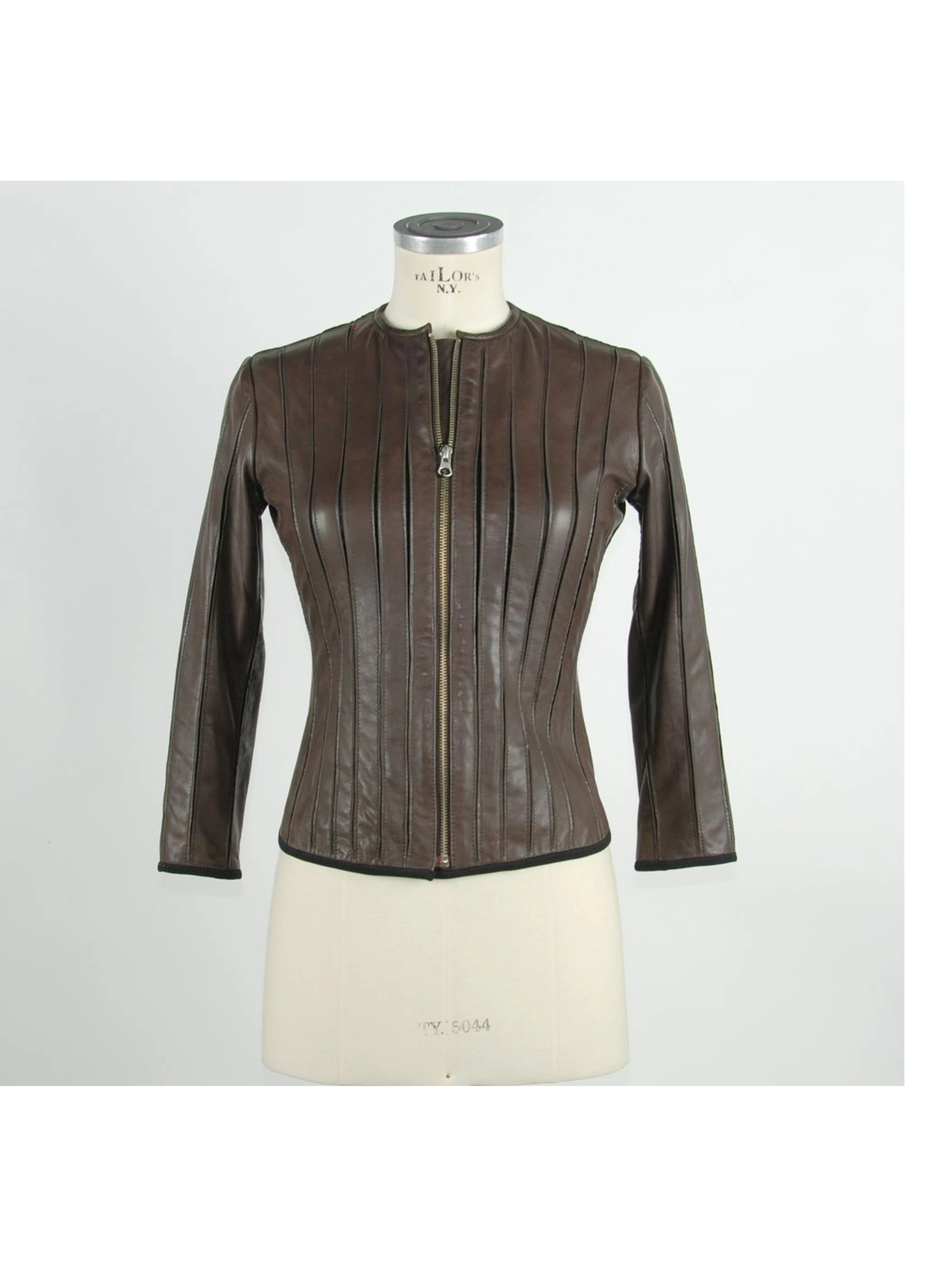 Brown Leather Women Jacket