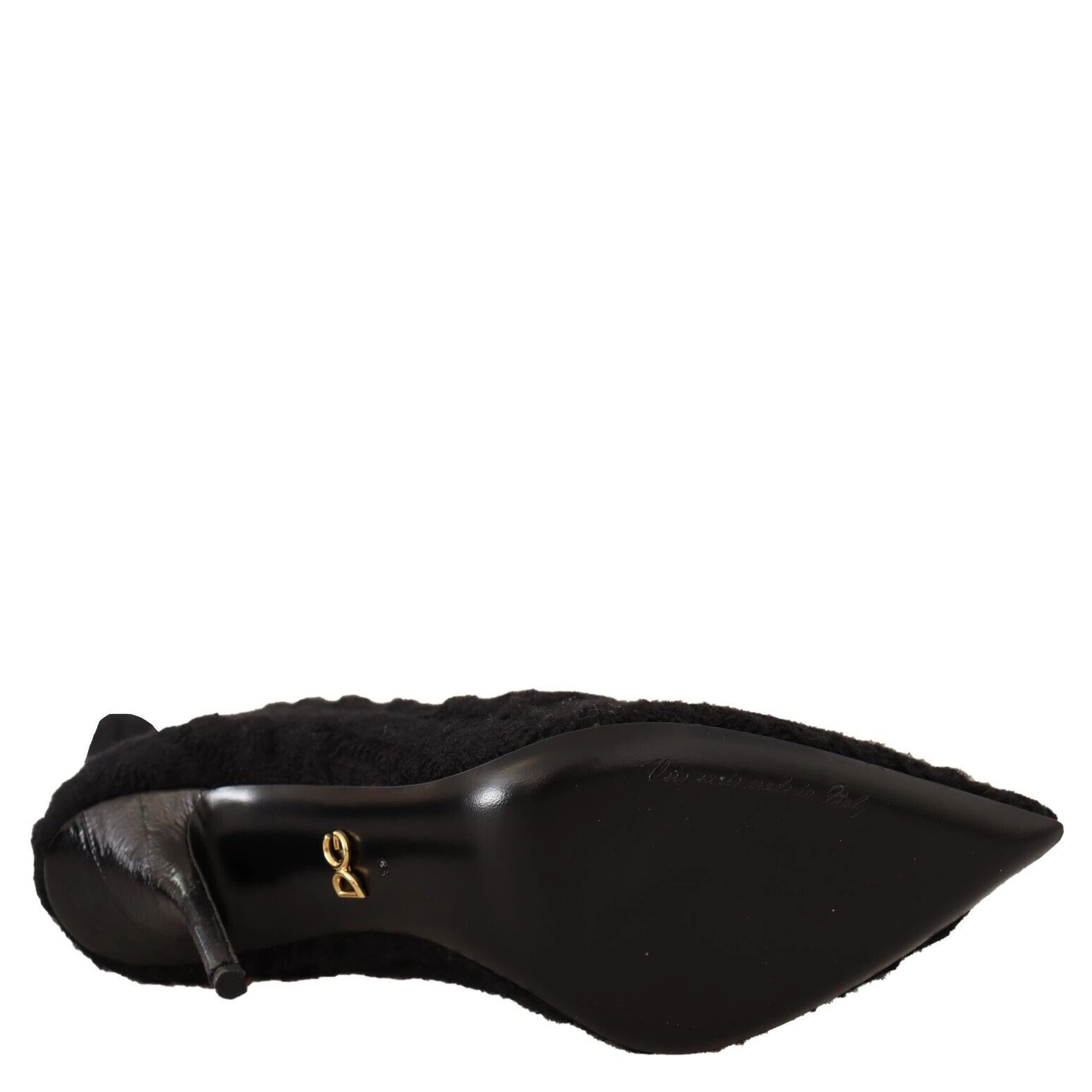 Black Stretch Socks Knee High Booties Shoes