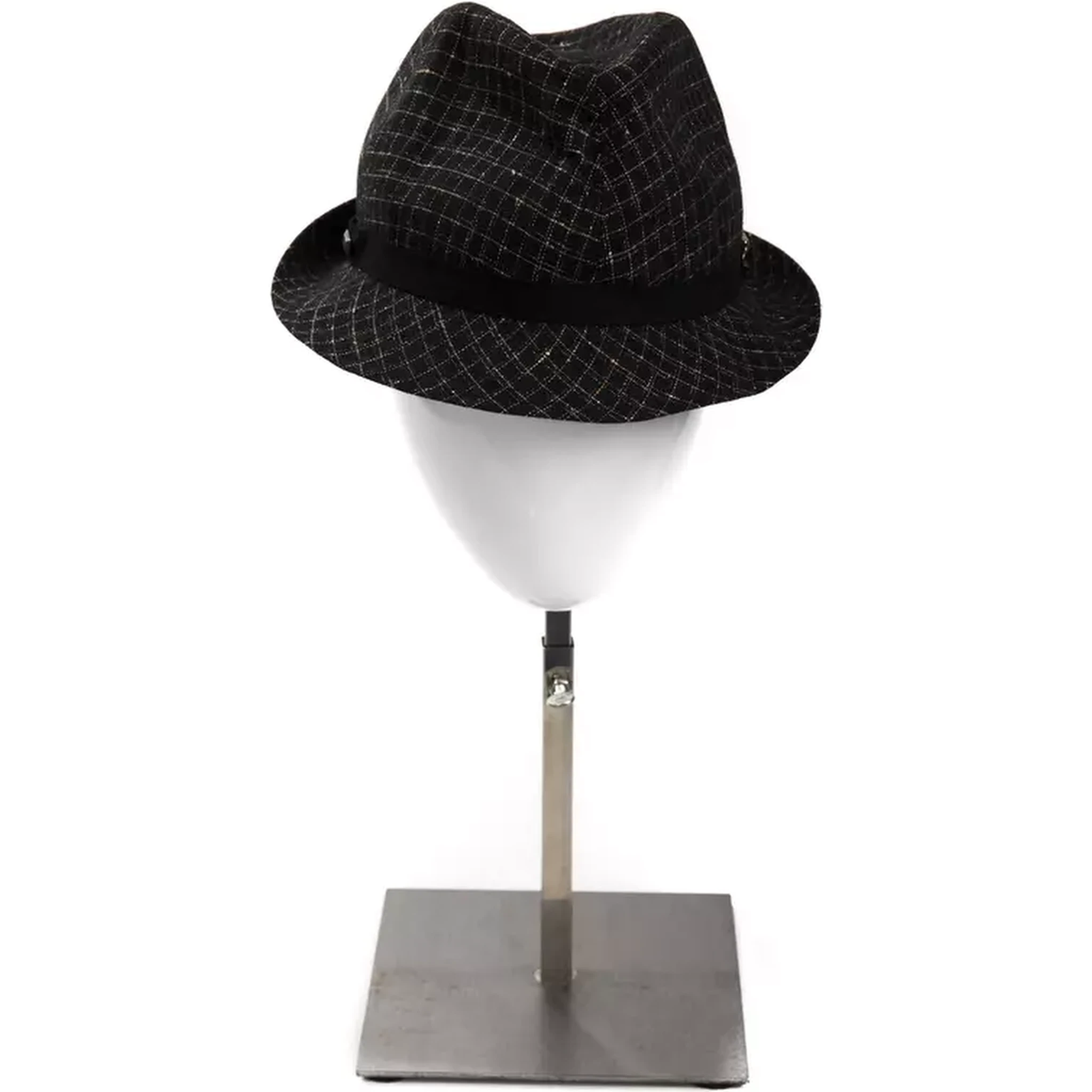 Black Virgin Wool Hat