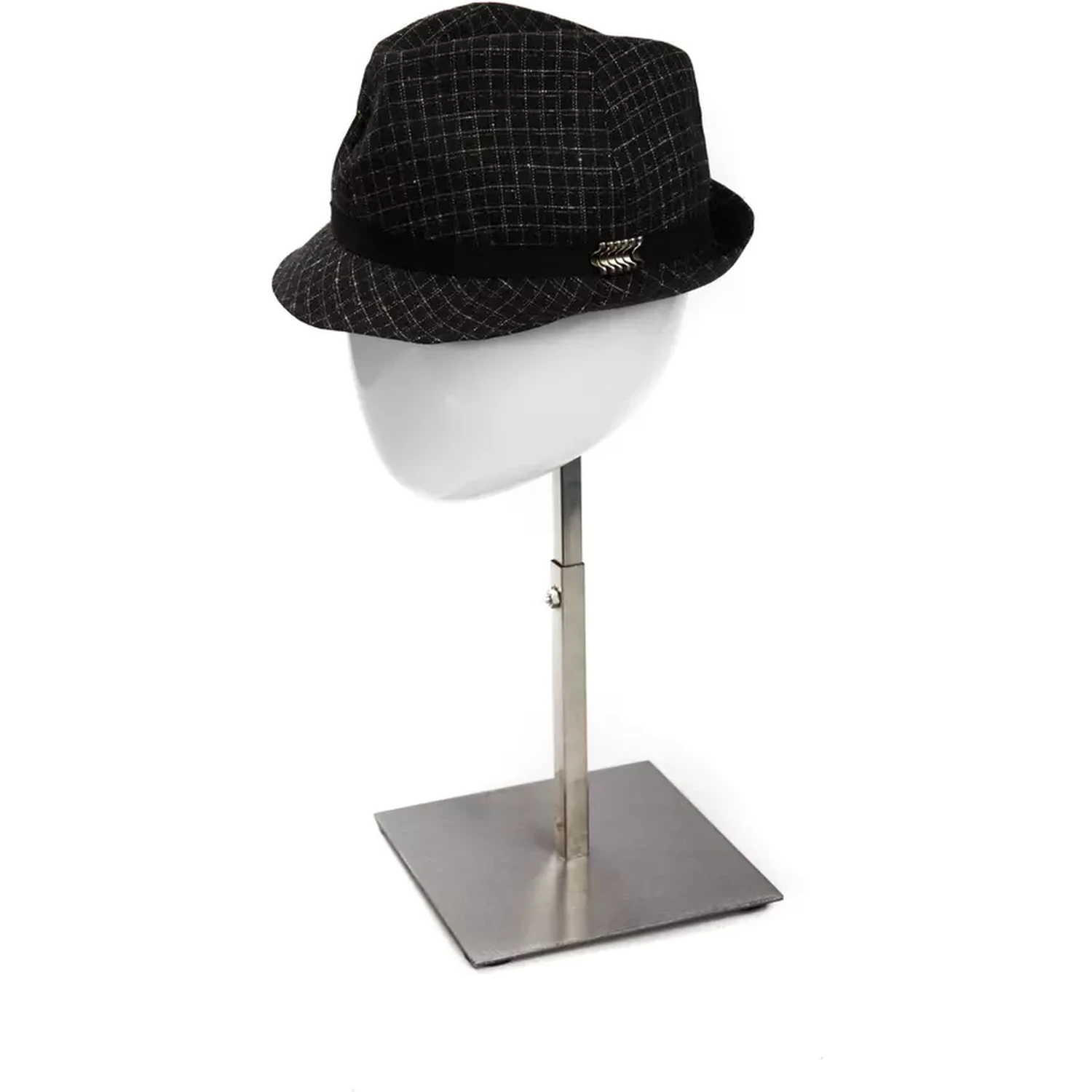 Black Virgin Wool Hat